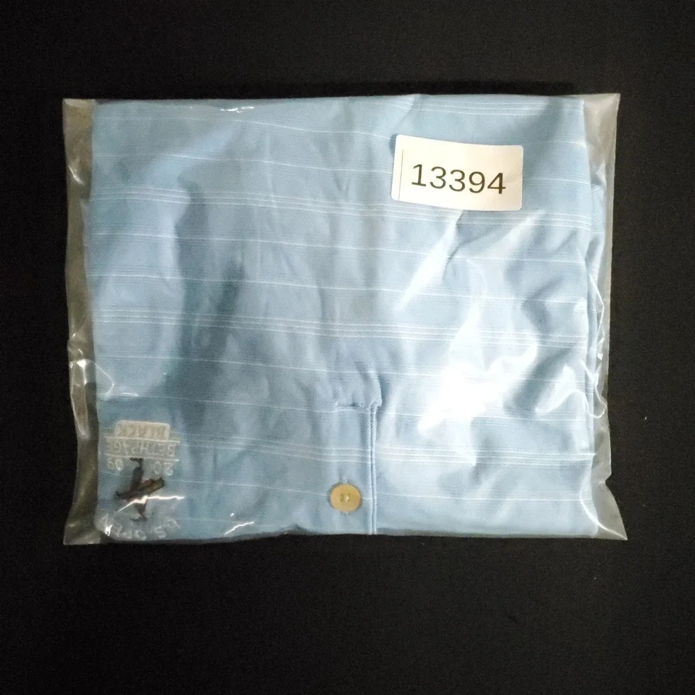 Nike US Open Golf‎ Polo Shirt Mens Small Blue Bethpage Black 2009 Event Logo